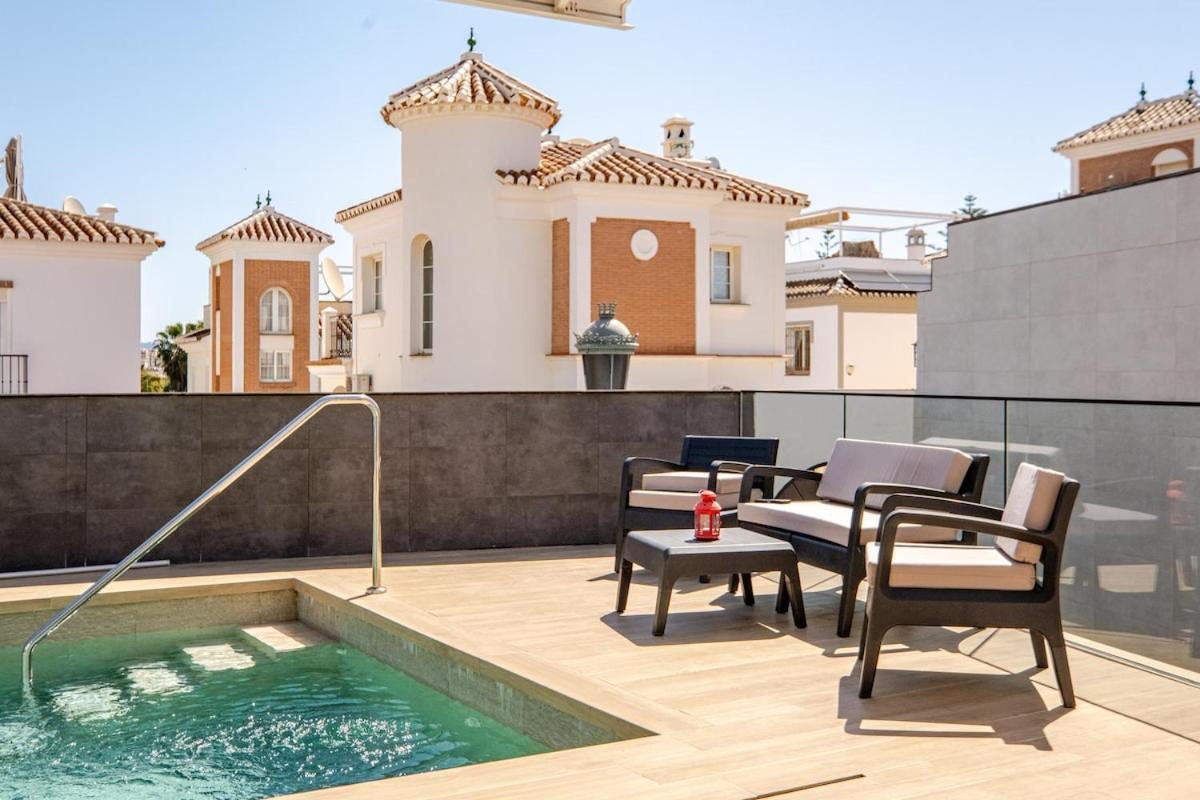Villa Antonia Mar - Private & Heated Pool - Punta Lara Nerja Exterior foto